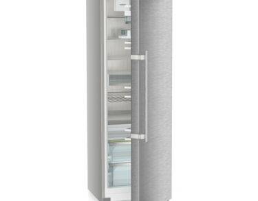 Réfrigérateur une porte tout utile 60cm Blu Prime Porte Inox anti-traces