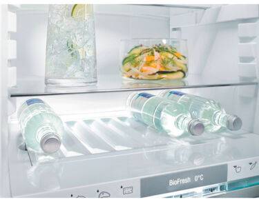 Réfrigérateur américain Side by Side Cave à vin/NoFrost/BioFresh IceMaker Inox Anti-Traces Premium Plus