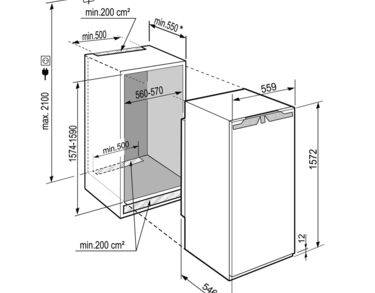 Réfrigérateur encastrable BioFresh 4* 158cm PRIME