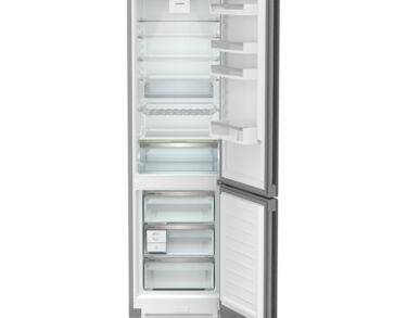 Réfrigérateur congélateur NoFrost Blu Plus 60cm Portes Inox anti-traces