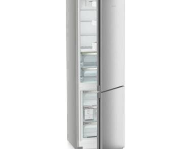 Réfrigérateur congélateur BioFresh NoFrost Blu Plus 60cm SteelFinish