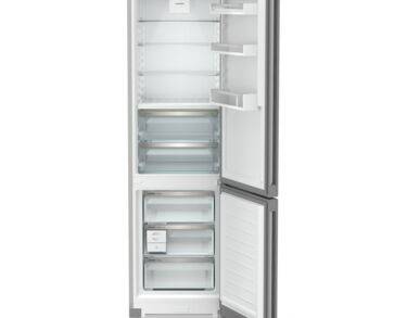 Réfrigérateur congélateur BioFresh NoFrost Blu Plus 60cm SteelFinish