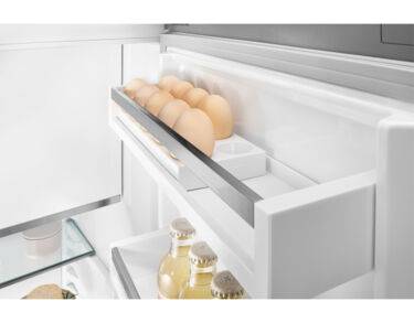 Réfrigérateur congélateur NoFrost Blu Plus 60cm Portes Verre blanc