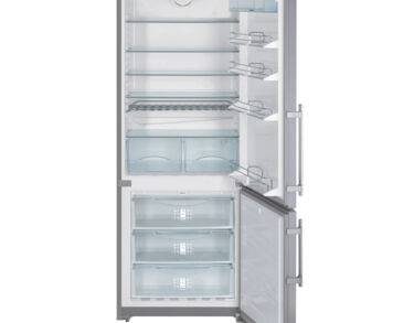 Réfrigérateur congélateur 2 circuits NoFrost Premium Inox Anti-Traces Grande Largeur