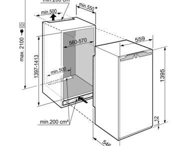 Réfrigérateur encastrable BioFresh tout utile 140cm PRIME