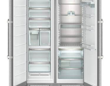 Réfrigérateur américain Side-by-Side Blu BioFresh NoFrost IceTower Prime Inox Prime
