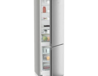 Réfrigérateur congélateur NoFrost Blu PURE 60cm Portes Look inox 2m