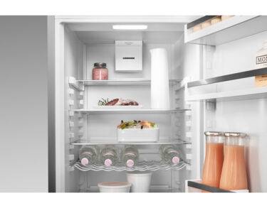 Réfrigérateur congélateur NoFrost Blu Plus 60cm Portes Inox anti-traces